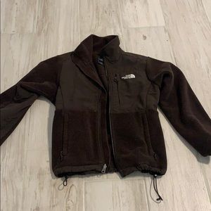 Chocolate Brown North Face jacket